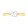 Thumbnail Image 3 of 0.62 CT. T.W. Diamond Solitaire Vintage-Style Engagement Ring in 14K Gold (I/I2)