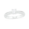 Thumbnail Image 0 of 0.62 CT. T.W. Princess-Cut Diamond Solitaire Vintage-Style Engagement Ring in 14K White Gold (I/I2)