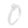 Thumbnail Image 1 of 0.62 CT. T.W. Princess-Cut Diamond Solitaire Vintage-Style Engagement Ring in 14K White Gold (I/I2)