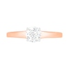 Thumbnail Image 2 of 0.65 CT. T.W. Diamond Solitaire Engagement Ring in 14K Rose Gold (I/I2)