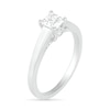 Thumbnail Image 1 of 0.65 CT. T.W. Princess-Cut Diamond Solitaire Engagement Ring in 14K White Gold (I/I2)