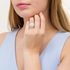 Thumbnail Image 2 of 2.23 CT. T.W. Multi-Diamond Multi-Row Vintage-Style Three Piece Bridal Set in 10K Gold