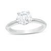 Thumbnail Image 0 of Kleinfeld® 0.98 CT. T.W. Diamond Solitaire Engagement Ring in 14K White Gold