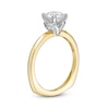 Thumbnail Image 3 of Kleinfeld® 0.98 CT. T.W. Diamond Solitaire Engagement Ring in 14K Two-Tone Gold