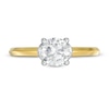 Thumbnail Image 3 of Kleinfeld® 0.98 CT. T.W. Diamond Solitaire Engagement Ring in 14K Two-Tone Gold