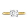 Thumbnail Image 4 of Kleinfeld® 0.98 CT. T.W. Diamond Solitaire Engagement Ring in 14K Two-Tone Gold