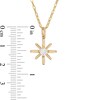 Thumbnail Image 3 of 0.24 CT. Certified Canadian Diamond Solitaire True North Pendant in 10K Gold - 20" (I/I2)