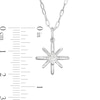 Thumbnail Image 2 of 0.24 CT. Certified Canadian Diamond Solitaire True North Pendant in 10K White Gold - 20" (I/I2)