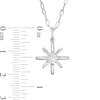 Thumbnail Image 3 of 0.24 CT. Certified Canadian Diamond Solitaire True North Pendant in 10K White Gold - 20" (I/I2)