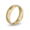 Thumbnail Image 2 of Men's 6.0mm Coin Edge Wedding Band in 14K Gold - Size 10