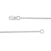 Thumbnail Image 3 of 0.45 CT. T.W. Journey Diamond Sideways Bar Necklace in 10K White Gold