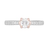 Thumbnail Image 4 of Kleinfeld® 0.69 CT. T.W. Diamond Vintage-Style Engagement Ring in 14K Two-Tone Gold