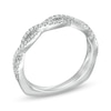 Thumbnail Image 3 of Kleinfeld® 0.23 CT. T.W. Diamond Twist Band in 14K White Gold