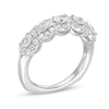 Thumbnail Image 3 of Kleinfeld® 1.20 CT. T.W. Oval Diamond Frame Five Stone Ring in 14K White Gold