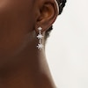 Thumbnail Image 1 of 0.50 CT. T.W. Certified Canadian Diamond True North Triple Drop Earrings in 10K White Gold (I/I2)