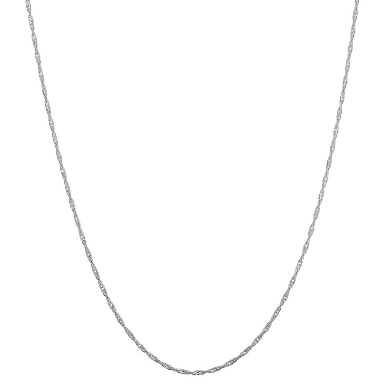 1.0mm Singapore Chain Necklace in Solid 10K Gold