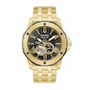 Thumbnail Image 1 of Men's Exclusive Bulova Marine Star Two-Tone Watch with Black Skeleton Dial (Model: 98A273)