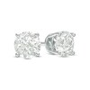 Thumbnail Image 1 of 1.20 CT. T.W. Diamond Solitaire Stud Earrings in 10K White Gold