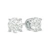 Thumbnail Image 0 of 1.20 CT. T.W. Diamond Solitaire Stud Earrings in 10K White Gold