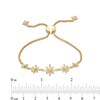 Thumbnail Image 3 of 0.23 CT. T.W. Certified Canadian Diamond True North Bolo Bracelet in Sterling Silver with 18K Gold Plate - 9.5"