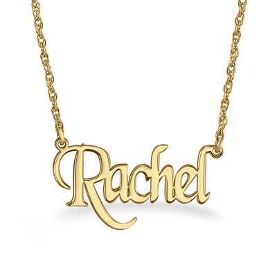 Script Name Necklace (1 Line)