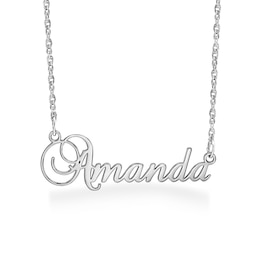 Script Name Necklace (1 Line)