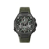 Thumbnail Image 1 of Men's Special Edition Bulova Precisionist X 10th Anniversary Black IP Chronograph Strap Watch (Model: 98B355)