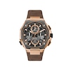 Thumbnail Image 0 of Men's Special Edition Bulova Precisionist X 10th Anniversary Rose-Tone Chronograph Strap Watch (Model: 98B356)