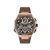 Thumbnail Image 1 of Men's Special Edition Bulova Precisionist X 10th Anniversary Rose-Tone Chronograph Strap Watch (Model: 98B356)