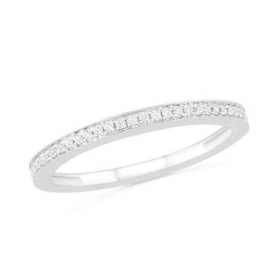 0.37 CT. T.W. Princess-Cut Diamond Double Frame Bridal Set in 10K White Gold