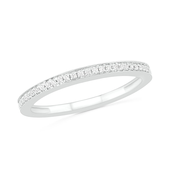 0.37 CT. T.W. Princess-Cut Diamond Double Frame Bridal Set in 10K White Gold