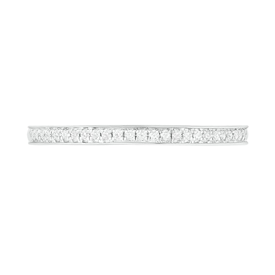 0.37 CT. T.W. Princess-Cut Diamond Double Frame Bridal Set in 10K White Gold