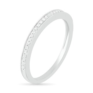 0.37 CT. T.W. Princess-Cut Diamond Double Frame Bridal Set in 10K White Gold