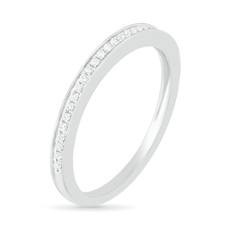 0.37 CT. T.W. Princess-Cut Diamond Double Frame Bridal Set in 10K White Gold