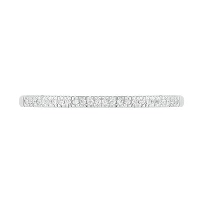 0.37 CT. T.W. Princess-Cut Diamond Double Frame Twist Shank Bridal Set in 10K Gold