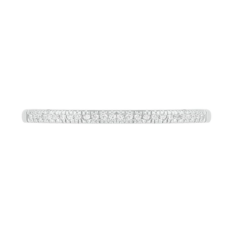 0.37 CT. T.W. Princess-Cut Diamond Double Frame Twist Shank Bridal Set in 10K Gold