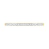 Thumbnail Image 8 of 0.37 CT. T.W. Princess-Cut Diamond Double Frame Twist Shank Bridal Set in 10K Gold
