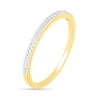 Thumbnail Image 9 of 0.37 CT. T.W. Princess-Cut Diamond Double Frame Twist Shank Bridal Set in 10K Gold