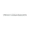 Thumbnail Image 8 of 0.29 CT. T.W. Princess-Cut Diamond Frame Vintage-Style Bridal Set in 10K White Gold