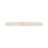 Thumbnail Image 8 of 0.29 CT. T.W. Princess-Cut Diamond Frame Vintage-Style Bridal Set in 10K Rose Gold