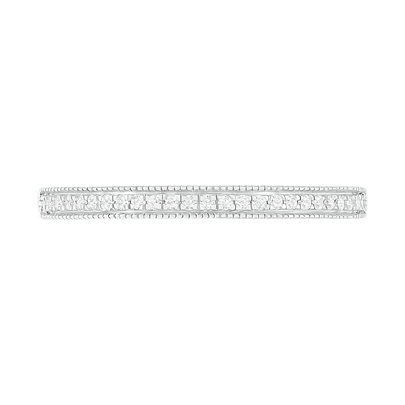 0.29 CT. T.W. Marquise Diamond Frame Vintage-Style Bridal Set in 10K White Gold