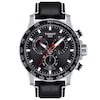 Men's Tissot Supersport Chrono Strap Watch with Black Dial (Model: T125.617.16.051.00)