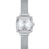 Thumbnail Image 0 of Ladies' Tissot Lovely Diamond Accent Mesh Watch with Square Silver-Tone Dial (Model: T058.109.11.036.00)