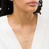 Thumbnail Image 2 of 0.50 CT. T.W. Diamond Frame Pendant in 10K White Gold