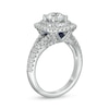 Thumbnail Image 2 of Vera Wang Love Collection 1.69 CT. T.W. Diamond Double Cushion Frame Engagement Ring in 14K White Gold