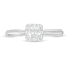 0.62 CT. T.W. Princess-Cut Diamond Frame Engagement Ring in 14K White Gold (I/I2)