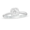 Thumbnail Image 0 of 0.62 CT. T.W. Diamond Frame Engagement Ring in 14K White Gold (I/I2)