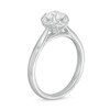 Thumbnail Image 2 of 0.62 CT. T.W. Diamond Frame Engagement Ring in 14K White Gold (I/I2)