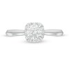 Thumbnail Image 4 of 0.62 CT. T.W. Diamond Frame Engagement Ring in 14K White Gold (I/I2)