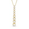 Thumbnail Image 1 of Marilyn Monroe™ Collection  0.95 CT. T.W. Journey Diamond Pendant in 10K Gold